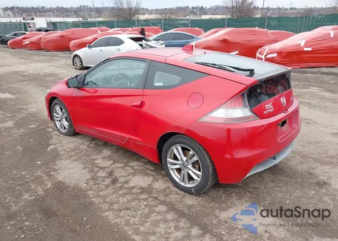 2011 Honda Cr-Z from USA, damaged, VIN JHMZF1C47BS007771